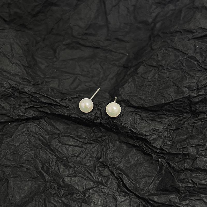 Pearl Stud Earrings