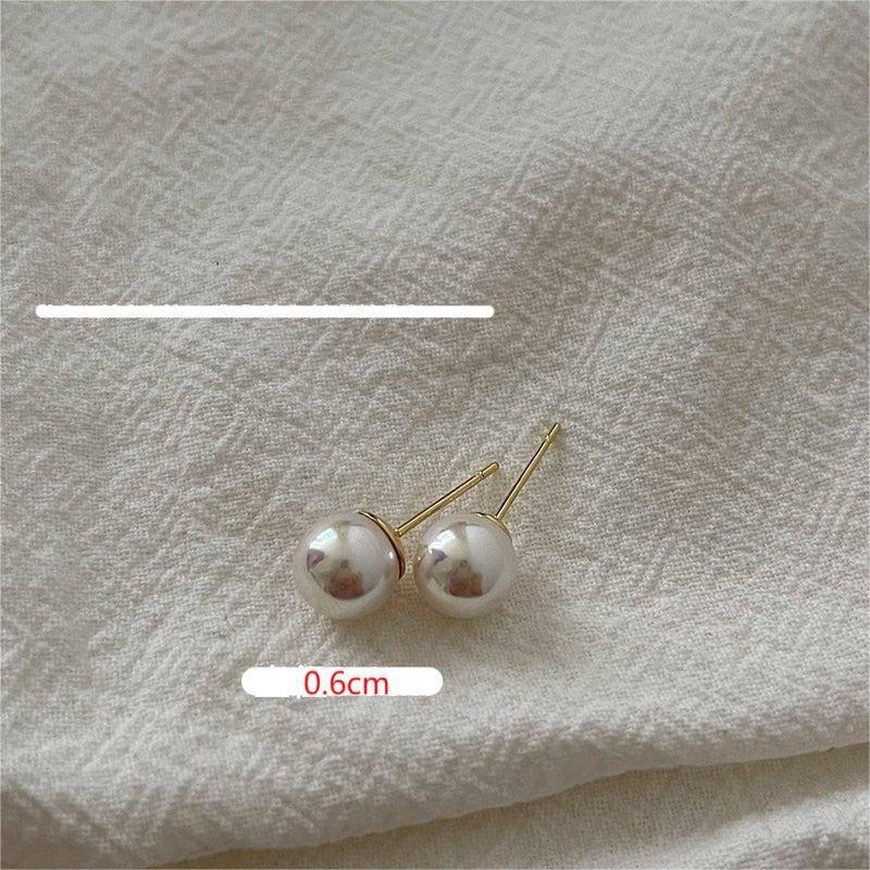 Pearl Stud Earrings