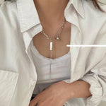 Peral Metal Necklace