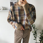 Plaid Loose Sweater