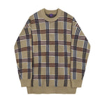 Plaid Loose Sweater
