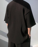 Pleated Basic T-Shirt