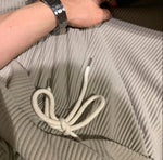 Pleated Sleeveless Suit