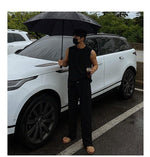 Pleated Stripe Top & Shorts