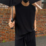 Pleated Stripe Top & Shorts