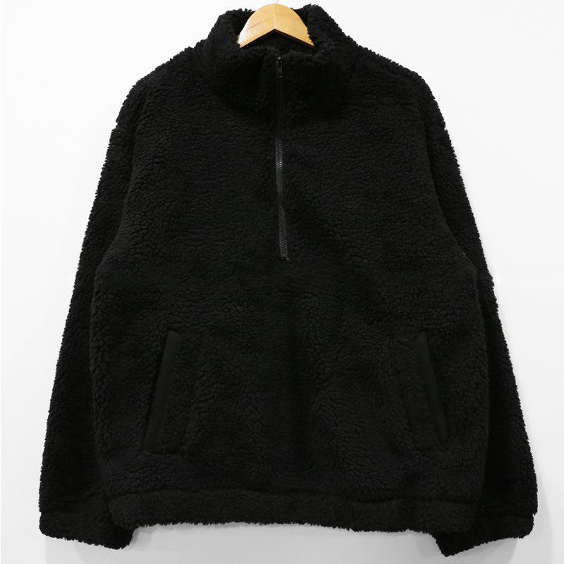 Polar Fleece Lapel Pullover