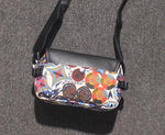 Printed Canvas Crossbody Bag