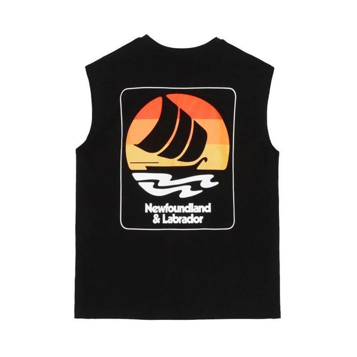 Printed Vest