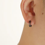 Punk Chunky Hoop Chain Earrings