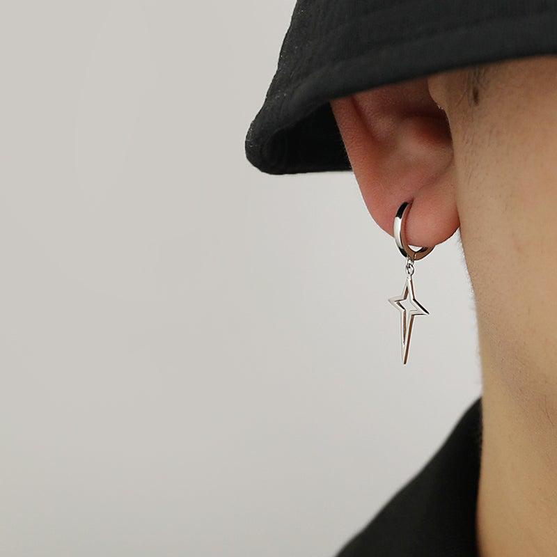 Punk Star Drop Earrings