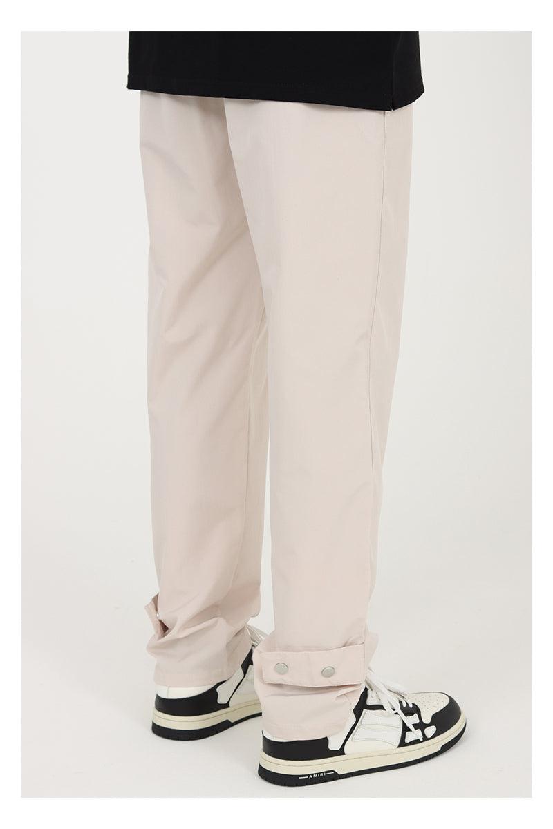 Rear Side Buttons Sports Pants