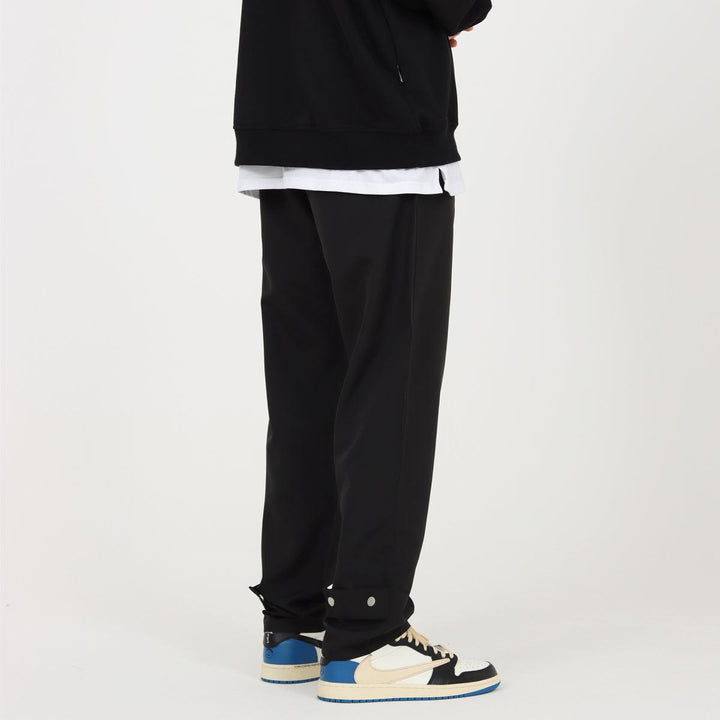Rear Side Buttons Sports Pants