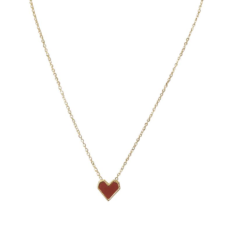 Red Heart Necklace