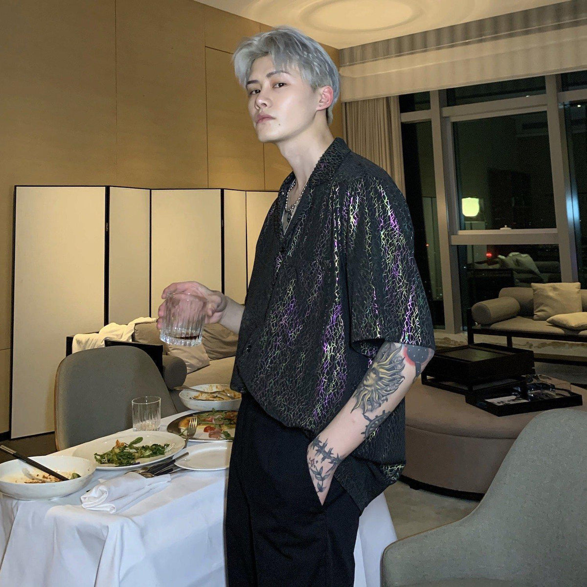 Reflective Short Sleeve T-Shirt.