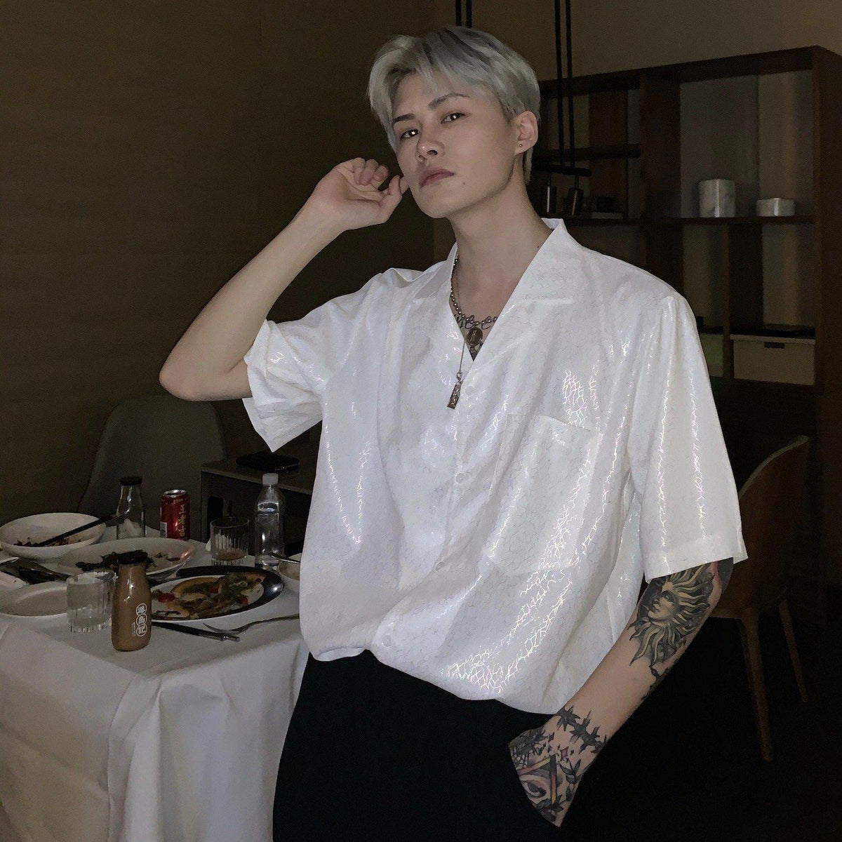 Reflective Short Sleeve T-Shirt.