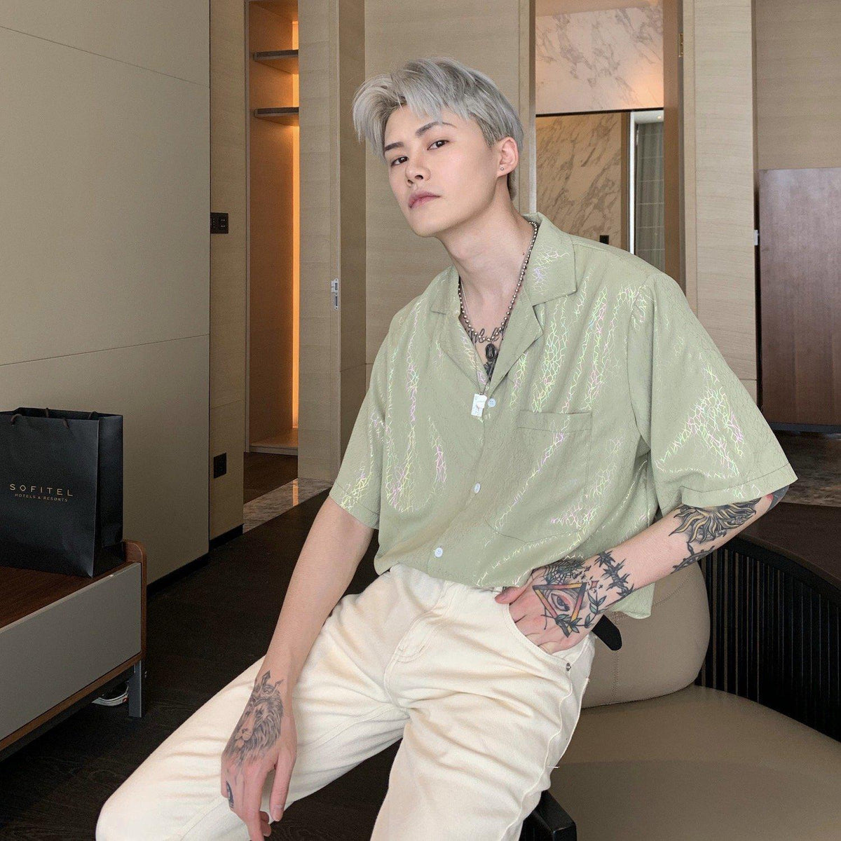 Reflective Short Sleeve T-Shirt.