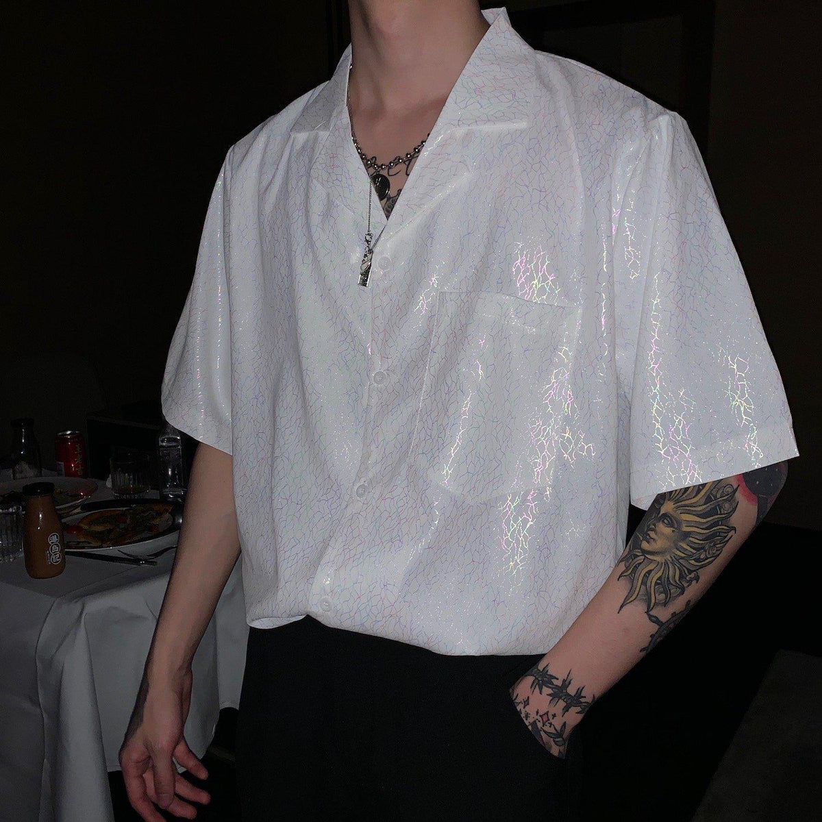 Reflective Short Sleeve T-Shirt.