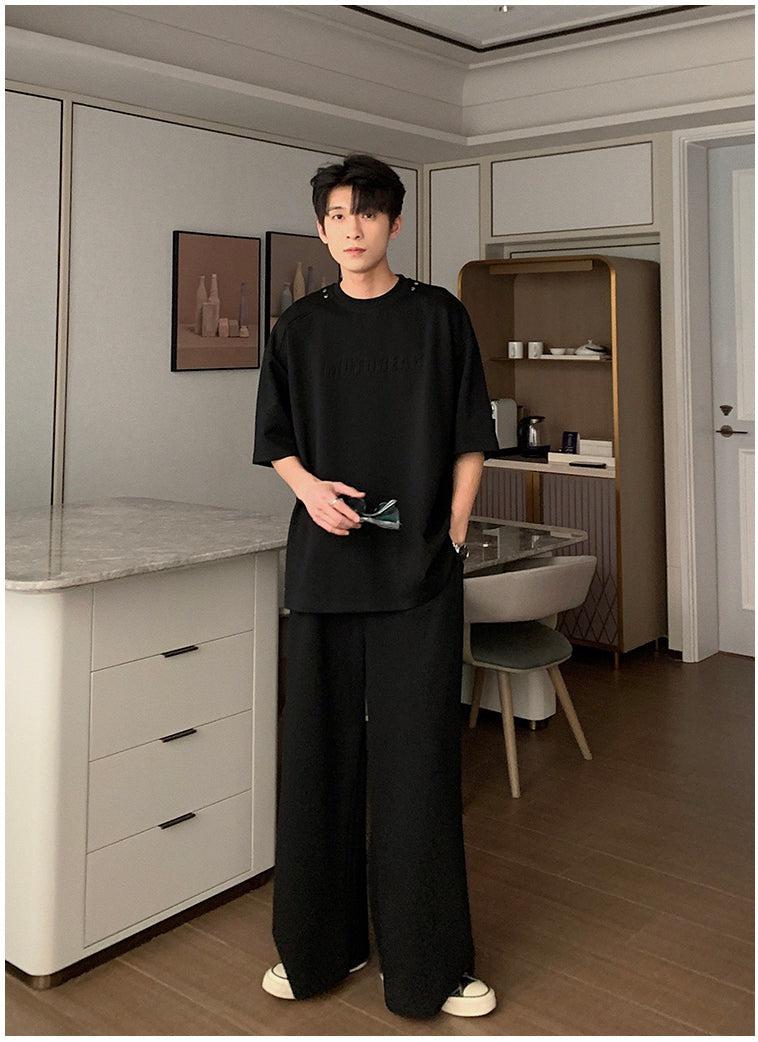 Relaxed Fit T-shirt & Track Pants