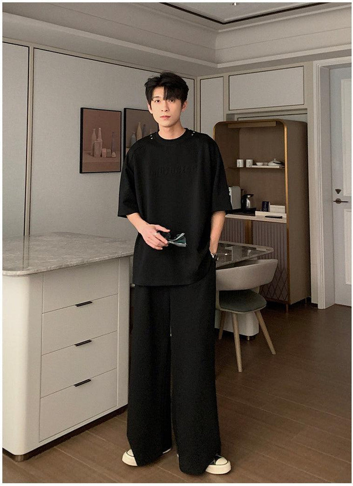 Relaxed Fit T-shirt & Track Pants
