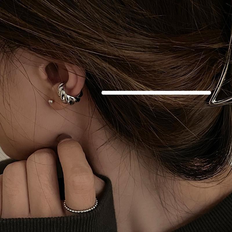 Retro C-Shaped Earring Clip