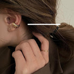 Retro C-Shaped Earring Clip