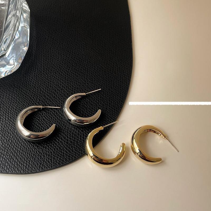 Retro Circle Earrings