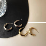 Retro Circle Earrings