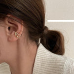 Retro Geometric Earring Clip