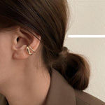 Retro Geometric Earring Clip