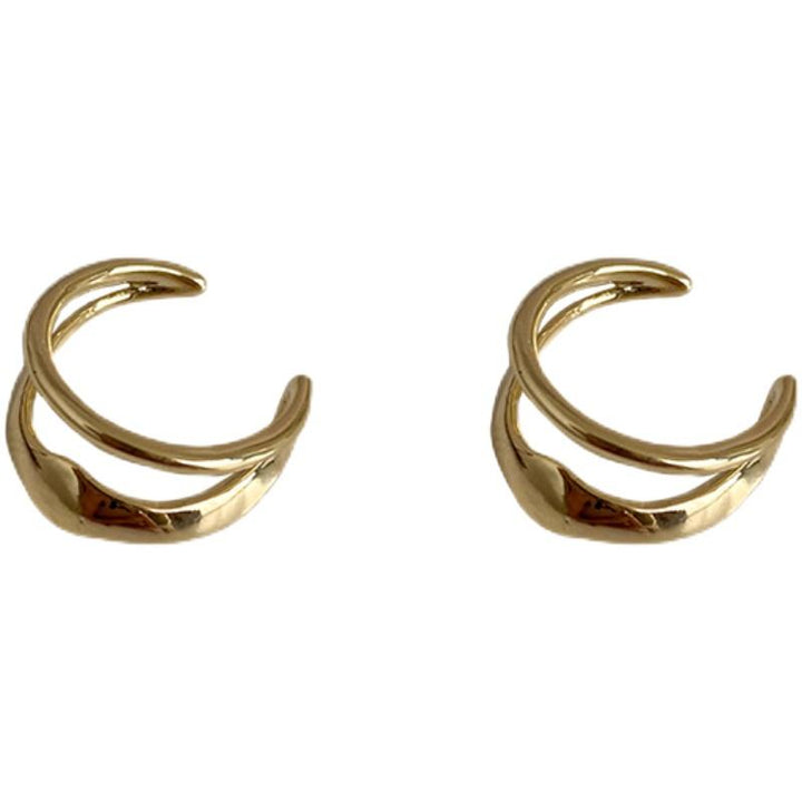 Retro Geometric Earring Clip
