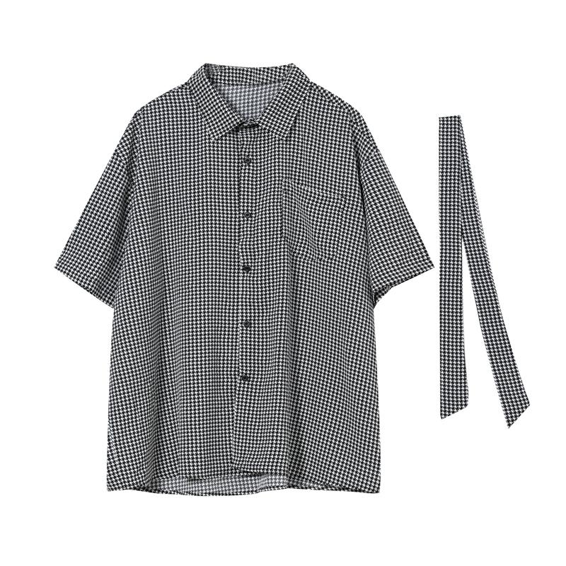 Retro Houndstooth Shirt