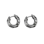 Retro Metal Circle Earrings