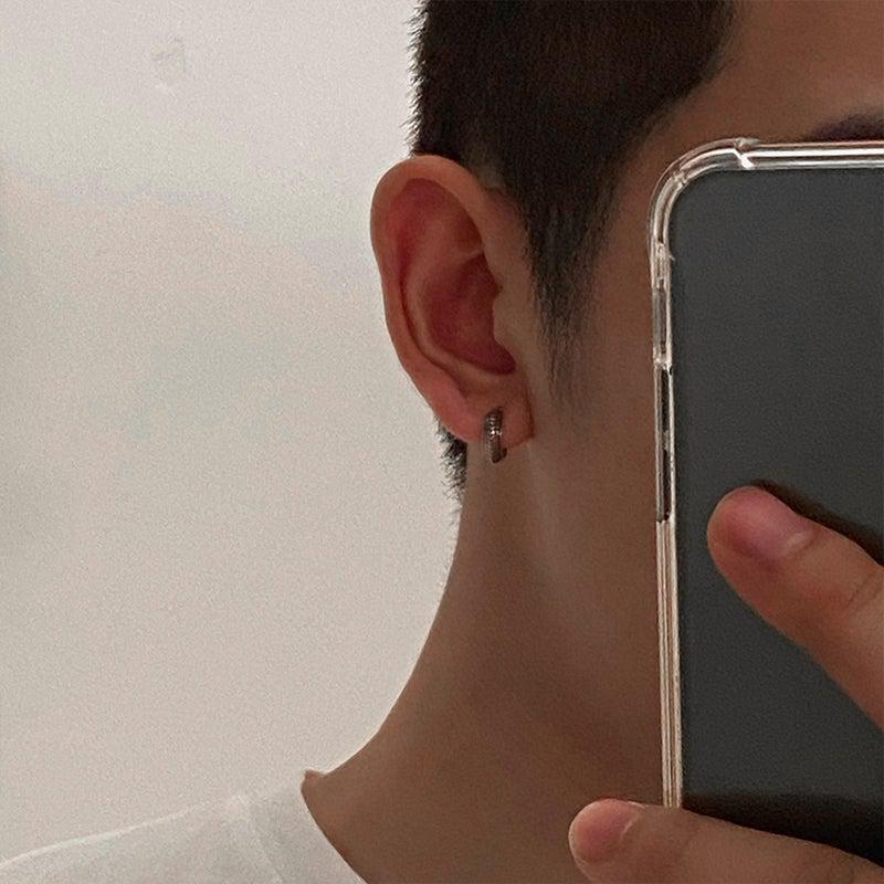 Retro Punk Hoop Earrings