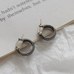 Retro Punk Hoop Earrings