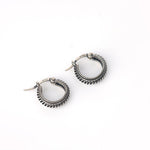 Retro Punk Hoop Earrings