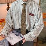 Retro Striped Long Sleeves Shirt