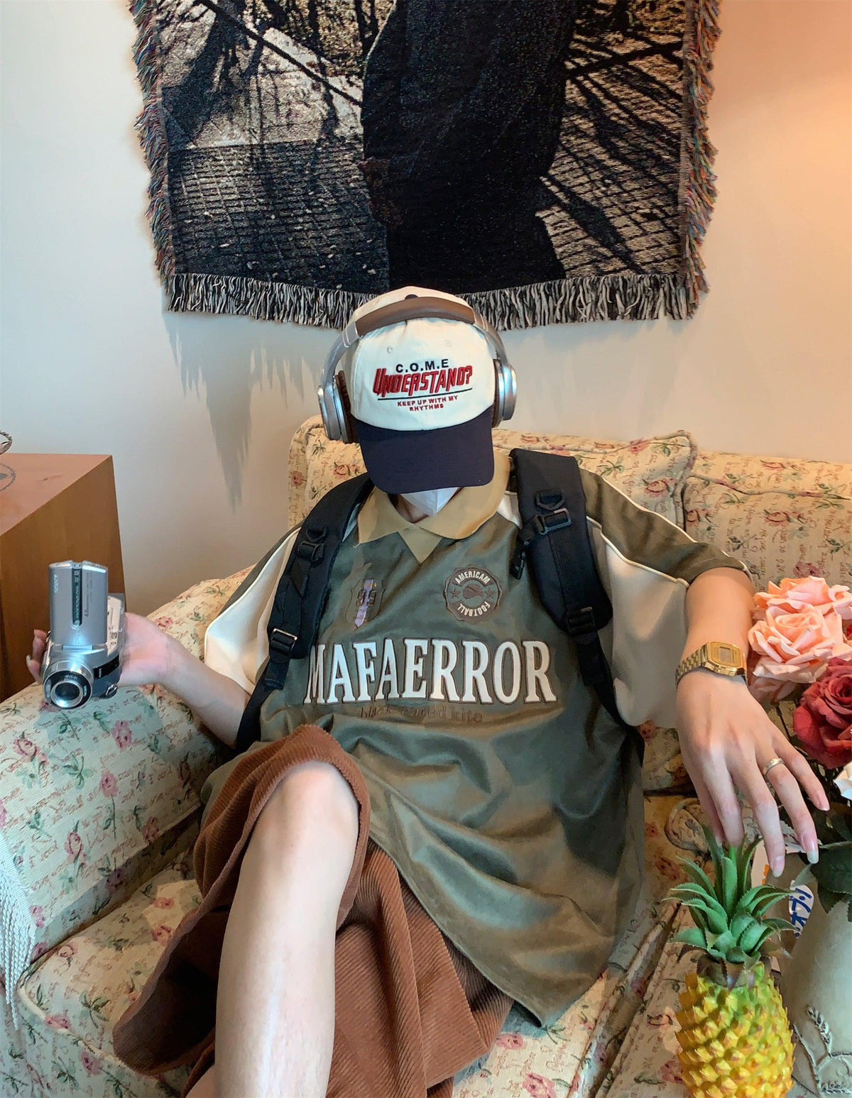 Retro Suede Polo Short-sleeved