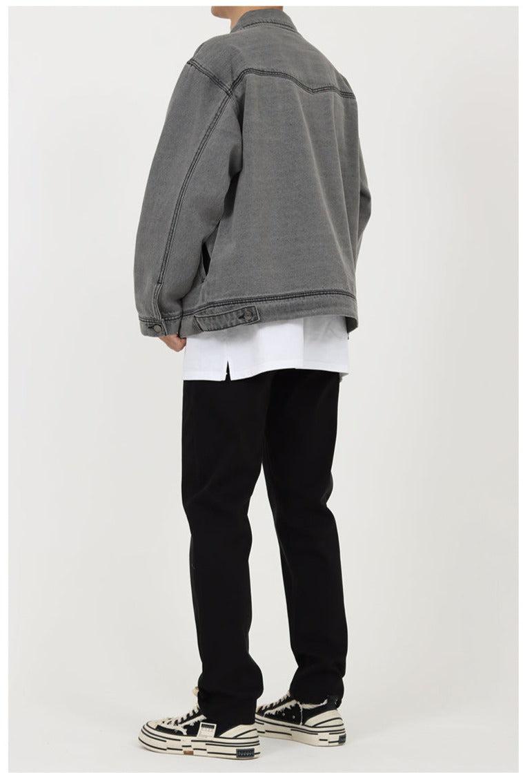 Retro Washed Denim Jacket