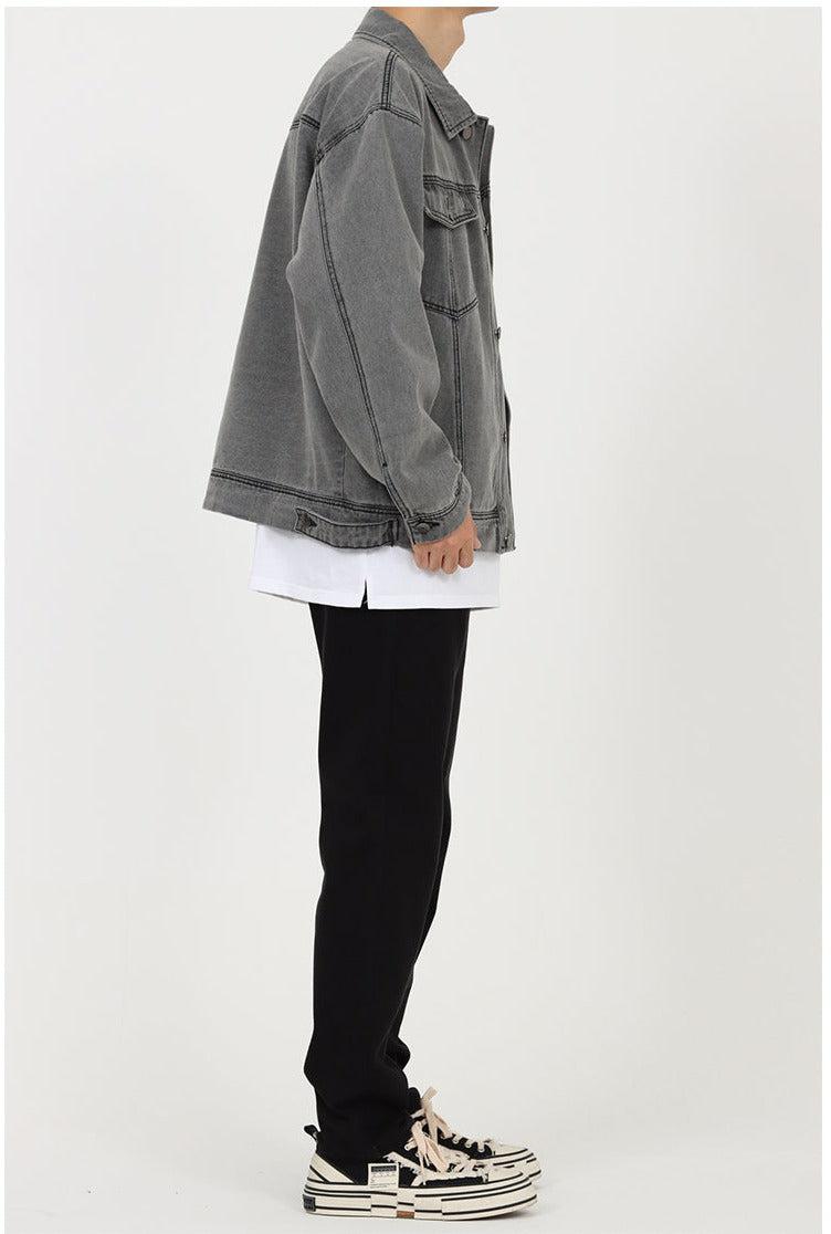 Retro Washed Denim Jacket