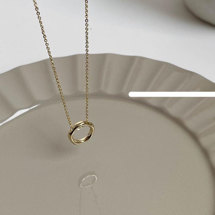 Ring Pendant Necklace