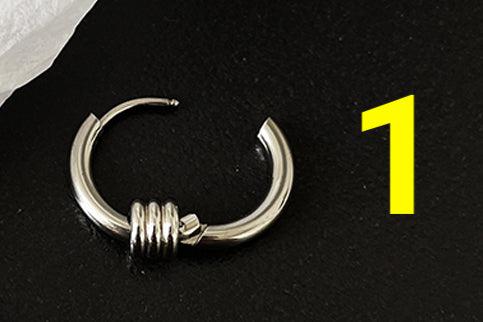 Round Hip-Hop Punk Earrings