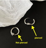 Round Hip-Hop Punk Earrings