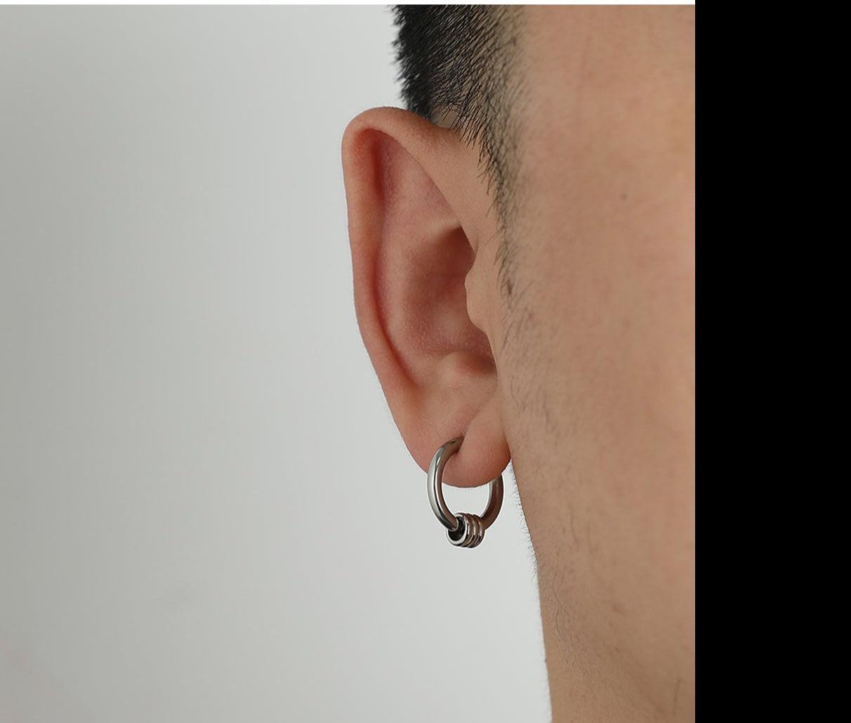 Round Hip-Hop Punk Earrings