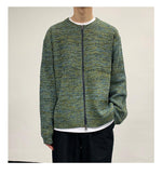 Round Neck Knit Cardigan Jacket