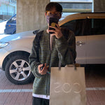 Round Neck Knit Cardigan Jacket