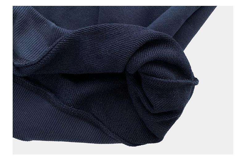 Round Neck Printing Collar Pullover