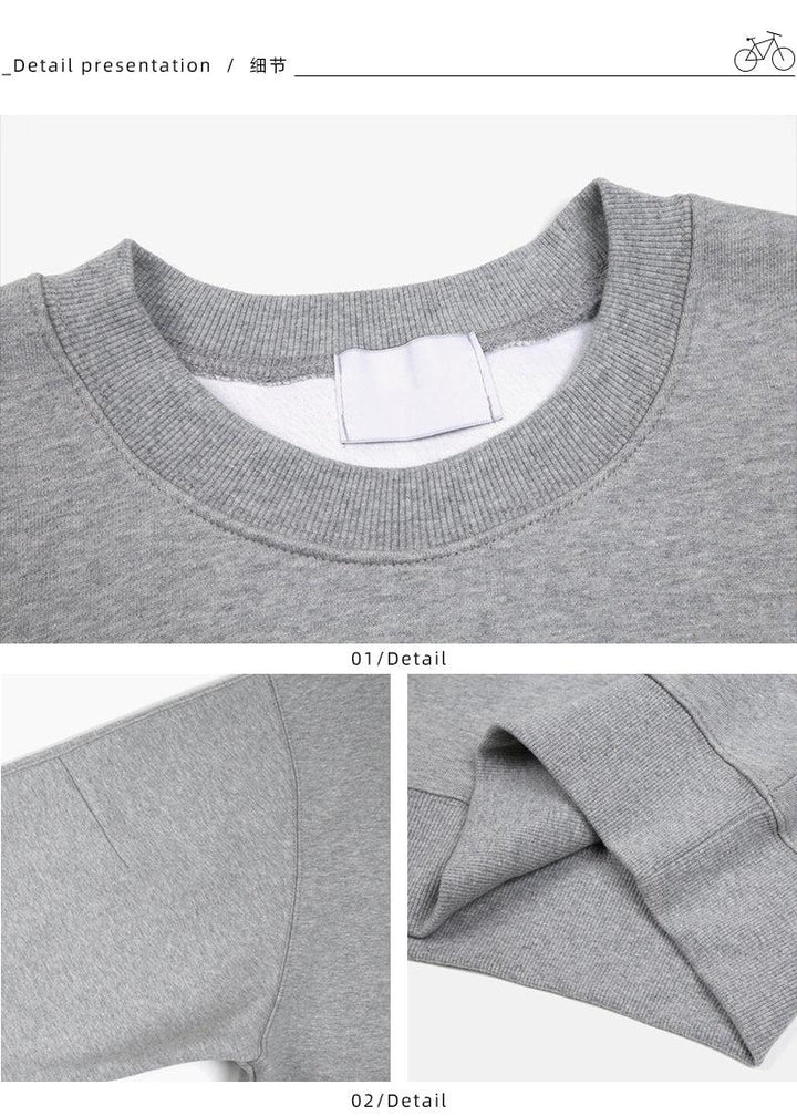 Round Neck Pullover & Pants Tracksuit