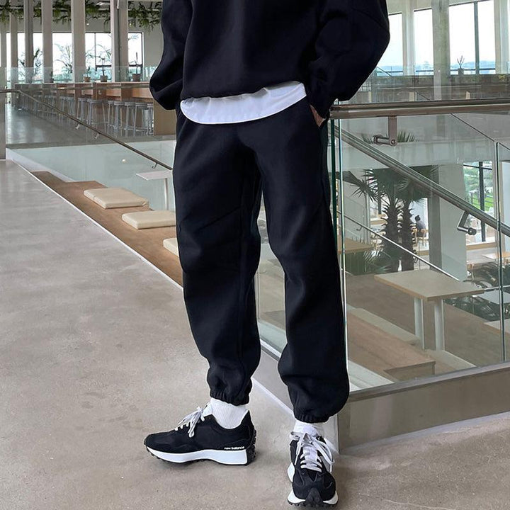 Round Neck Pullover & Pants Tracksuit