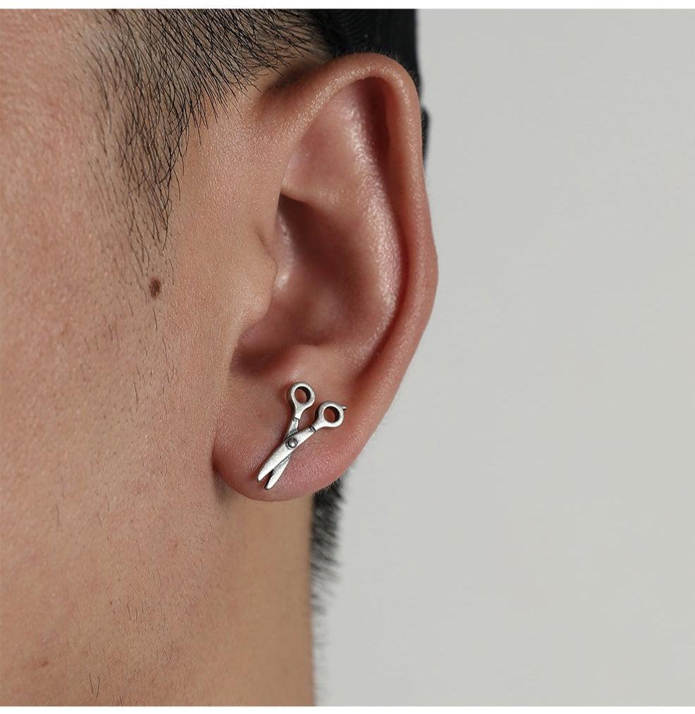 Scissors Stud Earrings