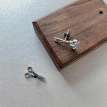 Scissors Stud Earrings